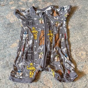 Little Sleepies Star Wars, Size 6-12 Mo